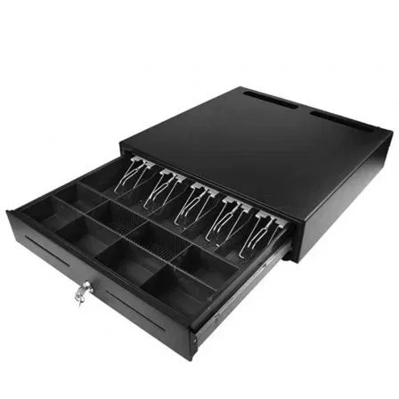 Premier Cajón Portamonedas Automático 460 HQ-B Negro 46 x 46,5 cm 5 Compartimentos Billetes 8 Gavetas Monedas Premier Cajón Portamonedas Automático 460 HQ-B Negro 46 x 46,5 cm 5 Compartimentos Billetes 8 Gavetas Monedas
